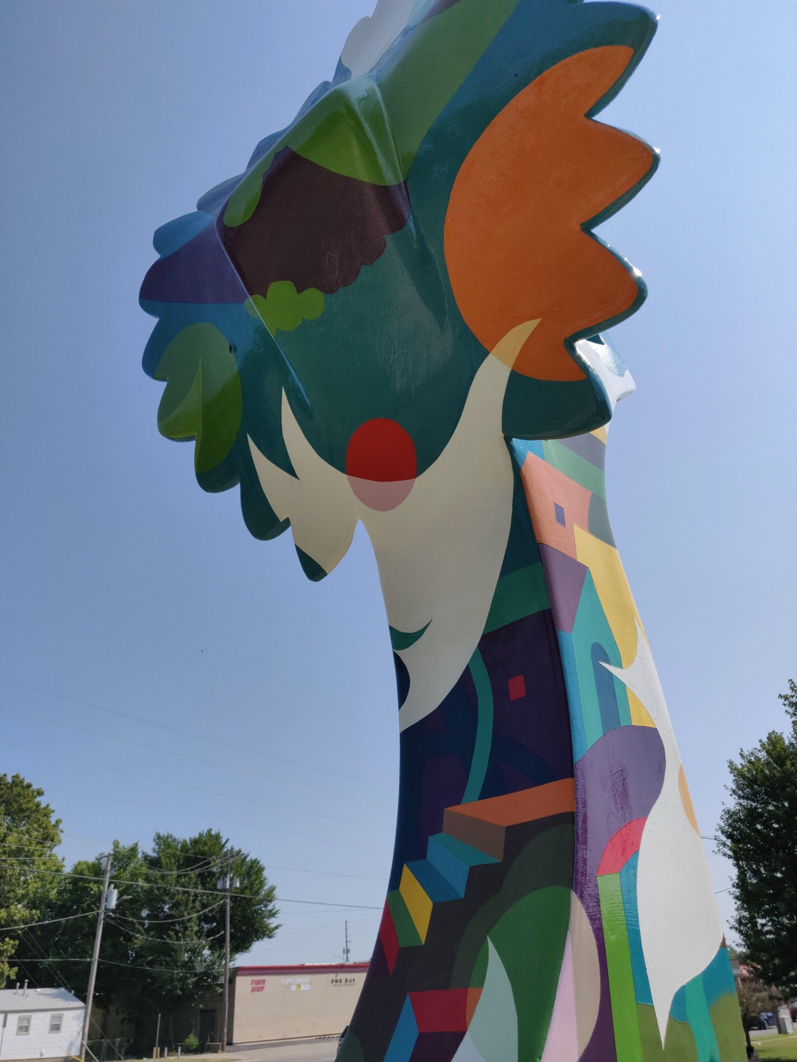 Portfolio | Sarah Myose — Art & Marketing Work Clapp Park Keeper of the Plains — image 3