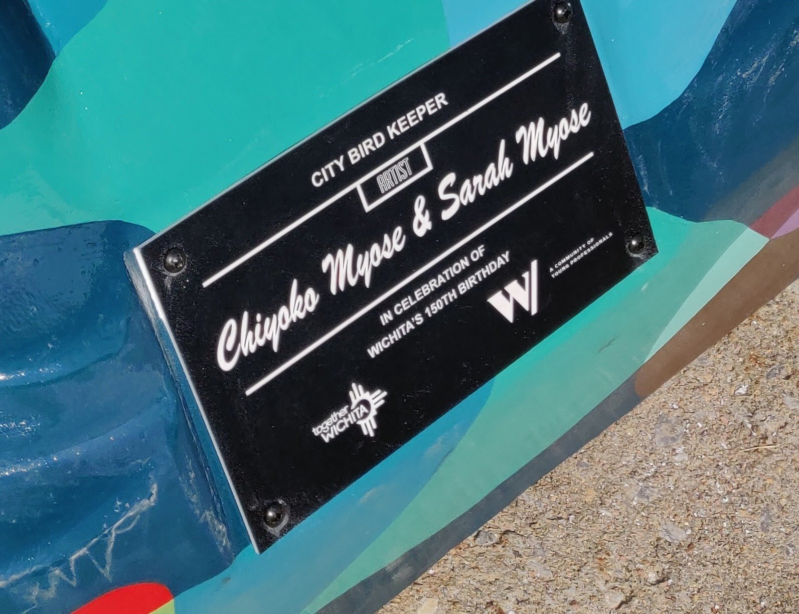 Portfolio | Sarah Myose — Art & Marketing Work Clapp Park Keeper of the Plains — image 4