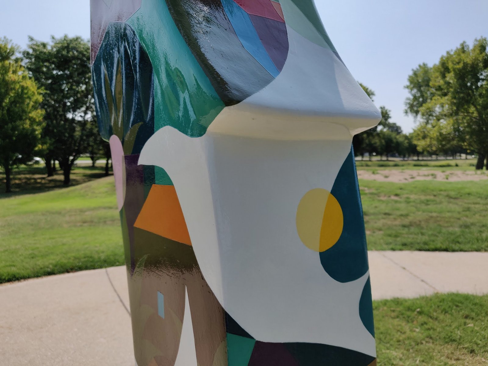 Portfolio | Sarah Myose — Art & Marketing Work Clapp Park Keeper of the Plains — image 6