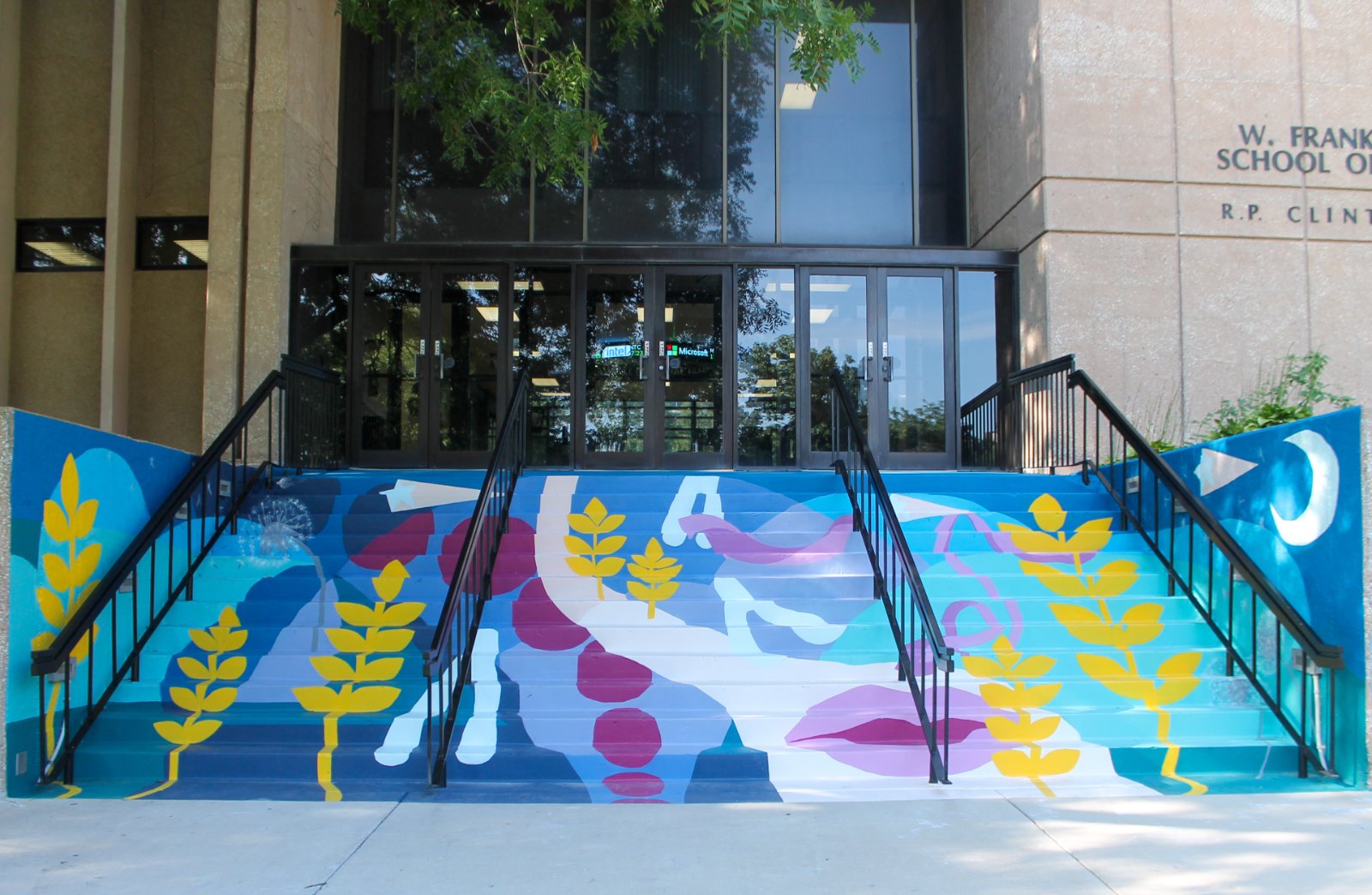 Sarah Myose | Digital Marketing Strategist & Artist Clinton Hall Stairs by Sarah Myose