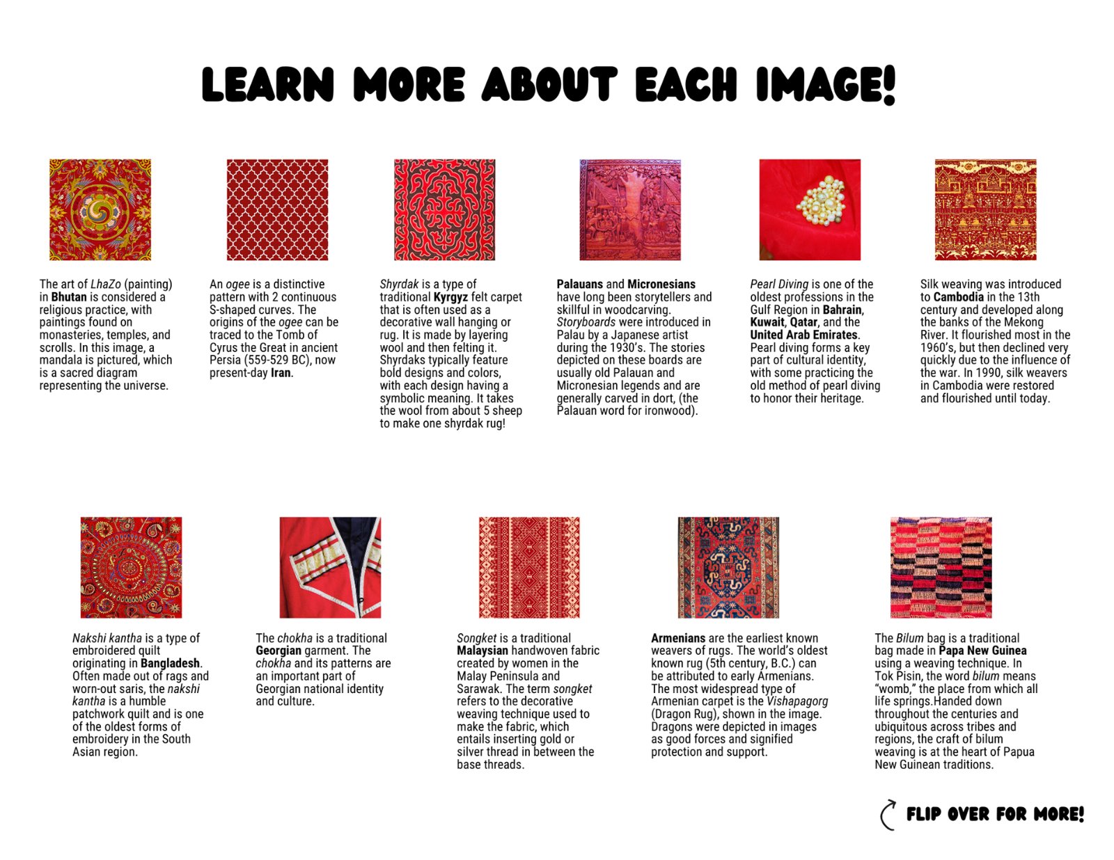 Portfolio | Sarah Myose — Art & Marketing Work Educational wish card descriptions for the Wish Trees