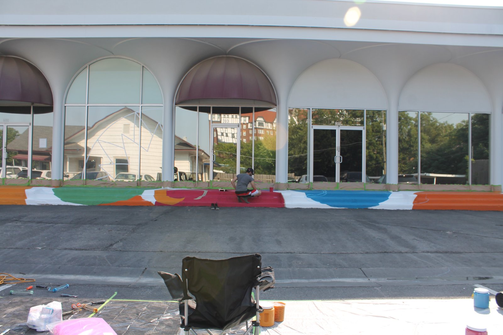Portfolio | Sarah Myose — Art & Marketing Work Vivid Dreams Mural — image 6