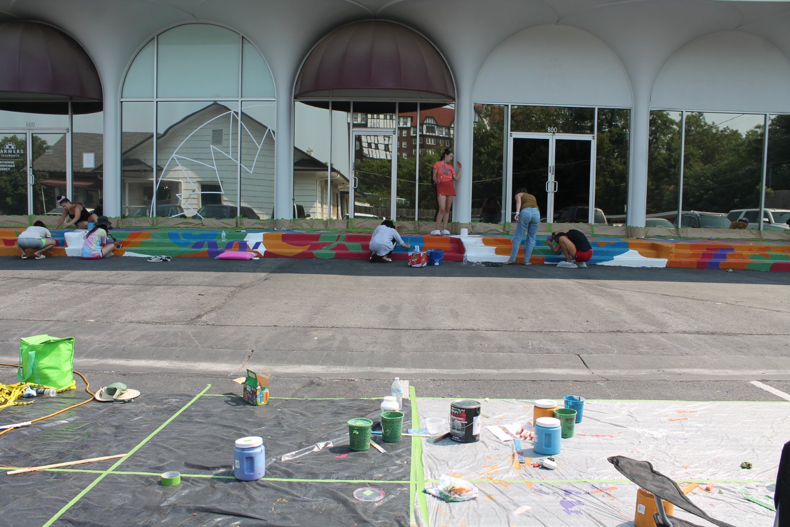 Portfolio | Sarah Myose — Art & Marketing Work Vivid Dreams Mural — image 9